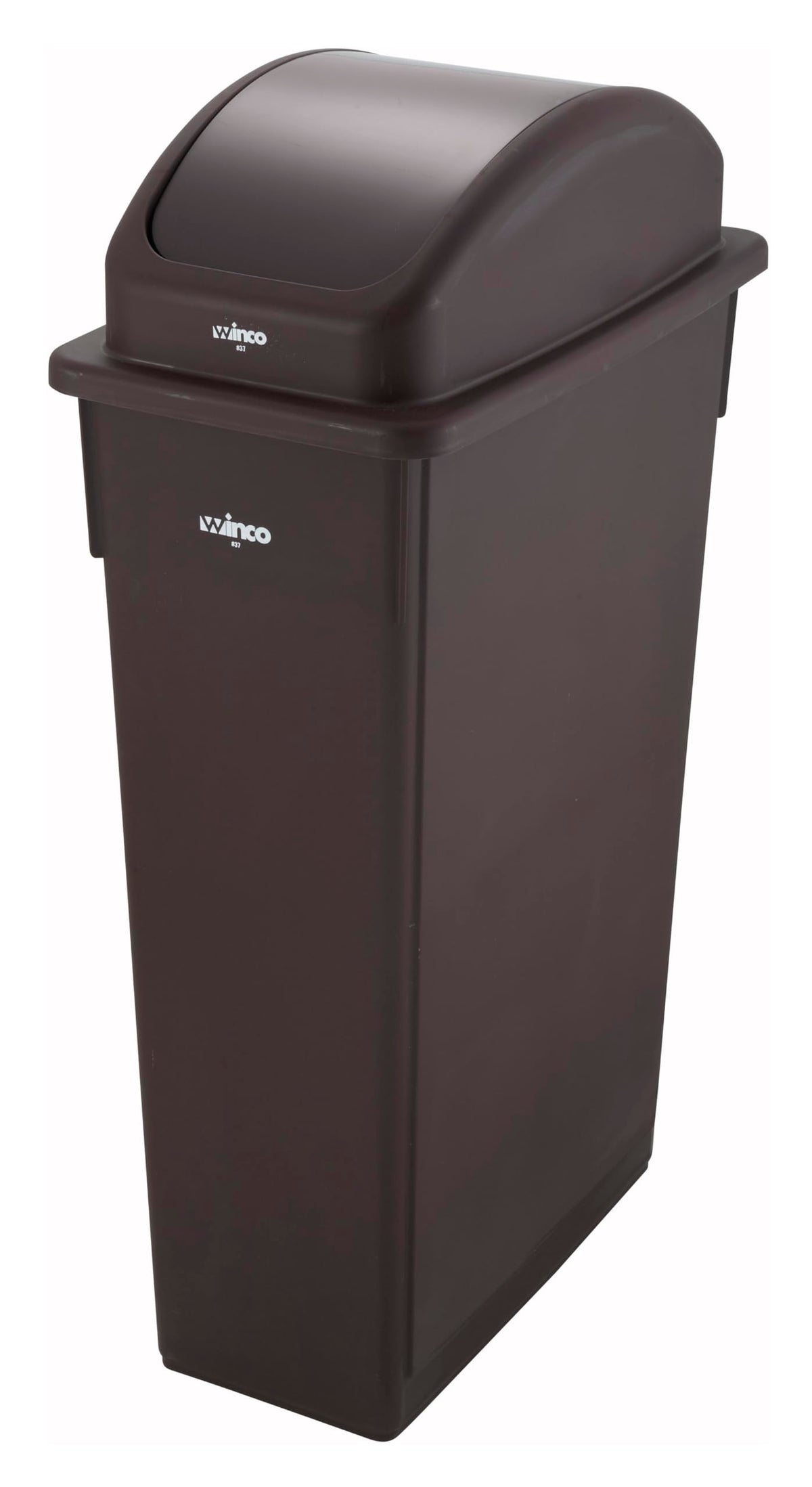 Winco Can / Brown / 23 Gallon Kitchen Trash Cans