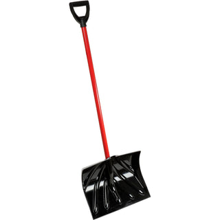 Snow Shovel by AMES – Resin-Coated Steel, Poly, Black, Model 1673300