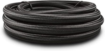 Vibrant Power 18984 Hose, PTFE Lined, Braided Nylon, -4 AN, 0.188" Hose ID, 5 foot Length, each