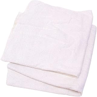 Hospital Specialty 537-10 Hospeco Terry Towel Rags, 10 lb, White