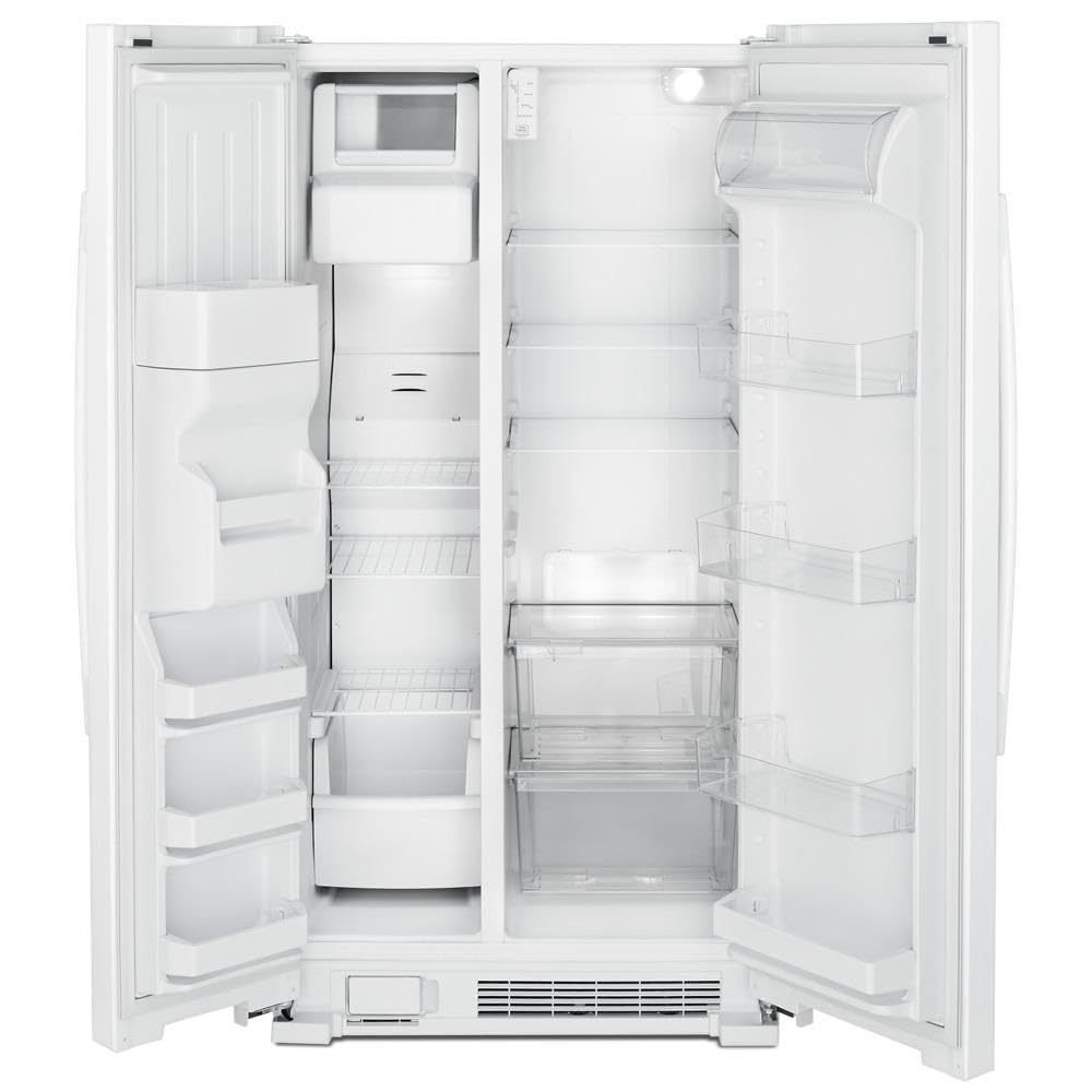 21.4 CU. FT. Side BY Side Refrigerator in White by AMANA – 21.4 cubic_feet, White, Model ASI2175GRW