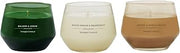 Yankee Candle Studio Candles with Essential Oils, Aromatic Woods Variety Pack, Balsam & Cedar, White Spruce & Grapefruit, Amber & Sandalwood, 10 Ounce (Pack of 3)