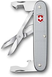 Victorinox Companion Slim Alox Swiss Army Pocket Tool 6 Functions,Silver
