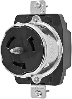 Hubbell CS8169 Locking Receptacle, 50 amp, 480V, 3 Pole and 4 Wire