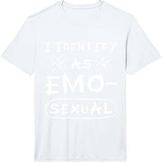Men's Emo Boy Emo Girl Emu Bird Emocore Punk Aesthetic Goth Performance T-Shirt