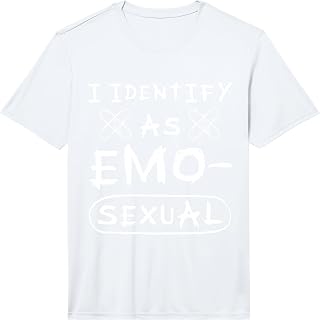 Men's Emo Boy Emo Girl Emu Bird Emocore Punk Aesthetic Goth Performance T-Shirt