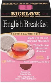 Bigelow Tea English Breakfast Tea Pods, 1.90 Oz, 18/Box