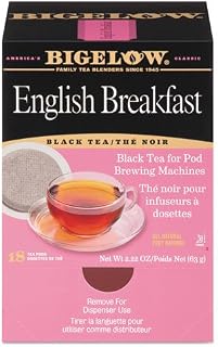 Bigelow Tea English Breakfast Tea Pods, 1.90 Oz, 18/Box