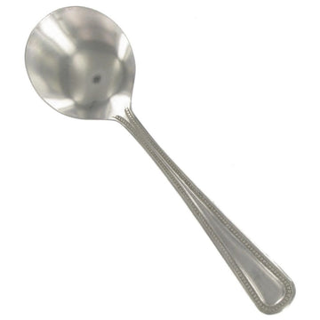 Stainless Poise Bouillon Spoon by WALCO – Stainless Steel, Silver, Model 5512