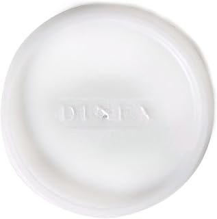 DINEX DX11928714 Polystyrene Disposable Lid, 2-39/64" Diameter, Clear, For Insulated Juice Cup (Case of 1000)