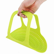 Kodrily Silicone Turkey Lifter, Heat Resistant Roasting Sling, Green