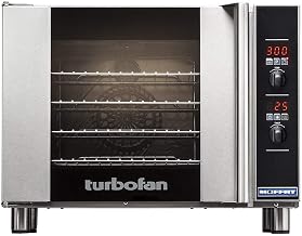 Moffat E31D4 Stainless Steel Convection Oven, Electric Half Size 1 Deck 208v/60/1-ph