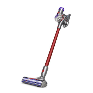 V8 Extra Cordless Vacuum Cleaner Red (Renewed Premium) by Dyson – 0.14 gallons, Red, Model 400483-02