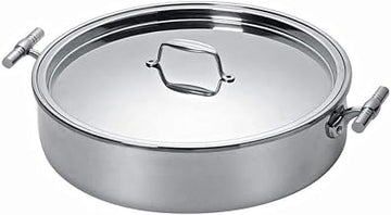 5924 Cook Buffet Collection 4 Quart Induction Chafing Dish, Round, with Lift Off Flat Lid