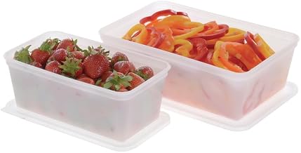 J F C MANUFACTURING INC 4 Qt Translucent Plastic Food Storage Box - 12 5/8" L x 8 1/4" W x 4 1/4" D