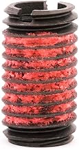 E-Z Lok Externally Threaded Insert, C12L14 Carbon Steel, Meets AISI 12L14, 3/8"-16 Internal Threads, 9/16"-12 External Threads, 1.000" Length, Made in US (Pack of 5)