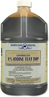 stearns packaging corporation st0201-db-tl31 Gallon, 1% Controlled Iodine Teat Dip