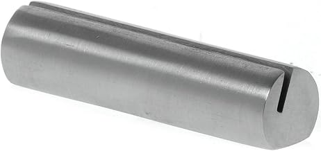 HUBERT Brushed Stainless Steel Rod Tabletop Sign Holders - 5/8" Dia x 2" L