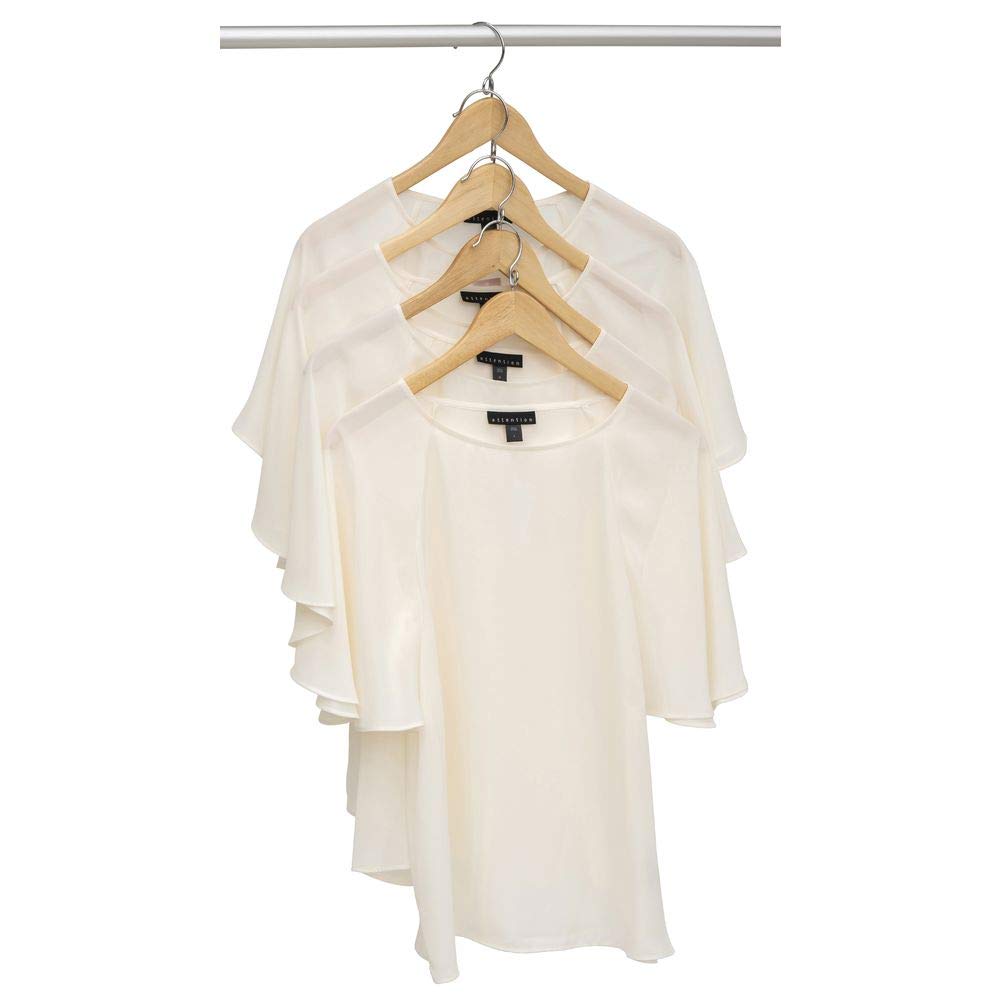 17" Wooden Kascade? Top Hanger by PROMAN PRODUCTS LLC – Wood, Natural, Model KSV9033