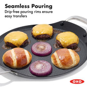 OXO Griddle Pan / Stainless Steel / 5.0 cups Skillets