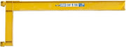 Contrx Wall-Mount Full Cantilever Jib Crane, 10' Span, 4000 Lb. Capacity, Wide-Flange Beam