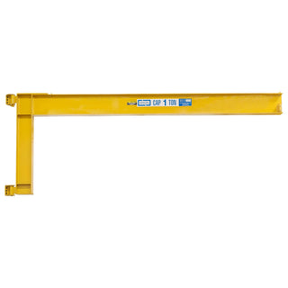 Wall-Mount Full Cantilever Jib Crane by Contrx – Cat Yellow, Model WMCC508