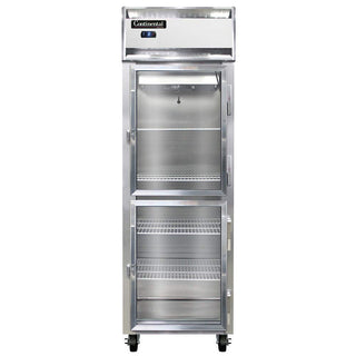 1F-SS-GD-HD Single Section Reach In Glass Door Freezer by Continental Refrigerator – Commercial Grade
