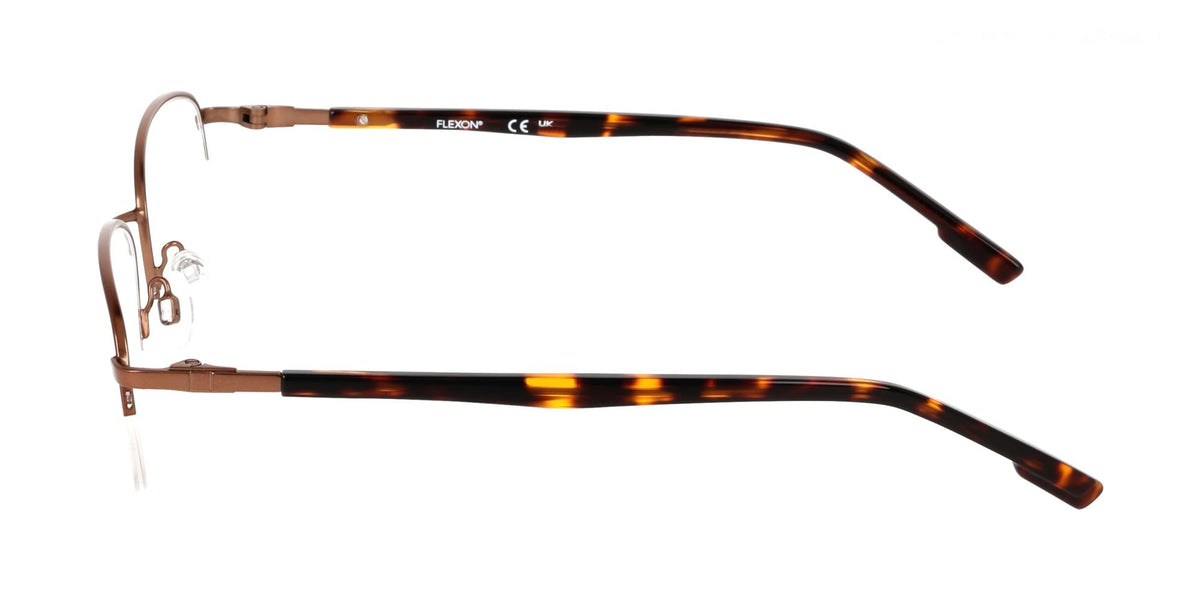 Eyeglasses H 6088 218 Matte Coffee by Flexon – 53/18/145, Plastic, Matte Coffee, Model FLEXON H6088