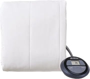 Sunbeam M1P Electric Mattress Pad, 13"x11", White 2 Piece