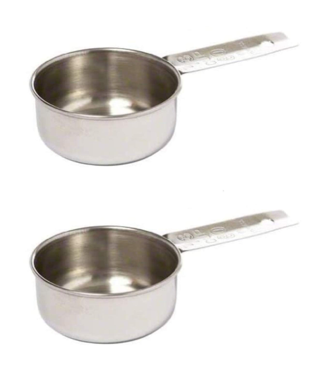 Tablecraft 2-2/3-Ounce / 2 Pack / Stainless Steel / 2.6667 ounces Cups