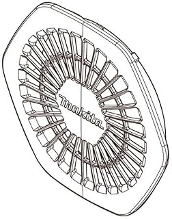 4586850 Fan Cover DFJ214 Makita Genuine OEM Part