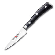 Wusthof Classic Ikon-3.5" Paring Knife by Wüsthof – 3.5", High Carbon Stainless Steel, Black, Model 4086-7/9