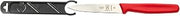 Mercer Culinary 4" Bar Knife, Pointed Tip, Plain Edge, Red Handle
