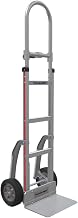 Magliner 2-Wheel Hand Truck with Single Pistol Grip Handle, 14" x 9" Aluminum Nose, 8" Solid Rubber Wheels, Stair Climbers, 500 lb. Capacity
