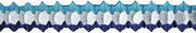 HUBERT Paper Arch Garland Decoration Light Blue - 12'L