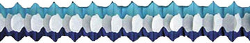 HUBERT Paper Arch Garland Decoration Light Blue - 12'L