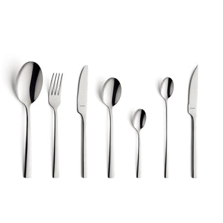 Manille - 42-piece cutlery set for 6 people - Silver coloured by Amefa – 42, Stainless Steel, siliver, Model 903500AYB6E29