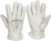 Tillman 1420L Top Grain Cowhide Drivers Gloves - L, Off-white