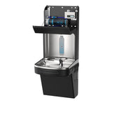 Pro Filtration Bottle Filling Station by Elkay – Twin, 8 gallons, Stainless Steel, Black, Model LZS8WSBPRO-UV