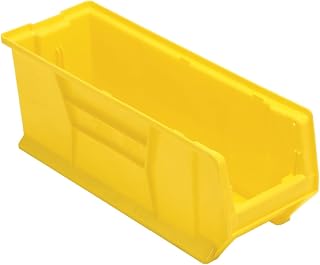QUANTUM STORAGE SYSTEMS QUS951YL HULK Heavy Duty Part Organizer Yellow Bins 24" L x 9" W x 9" H 6 Pack
