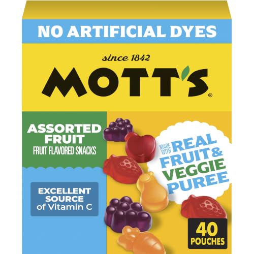 Mott's 40 Count (Pack of 1) / 1 Fruit Snacks