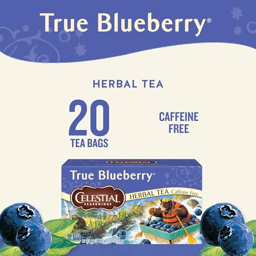 Celestial Seasonings Blueberry / 20 Count (Pack of 3) / 3 Herbal
