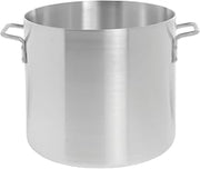 HUBERT Stock Pot 20 Quart Aluminum - 11 4/5 Dia x 11" D