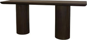 Moti Sullivan 72" Solid Wood Console Table in Dark Brown Finish