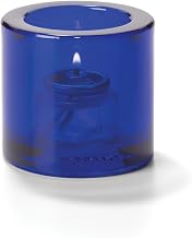 Hollowick Cobalt Blue Thick Glass Tealight Lamp