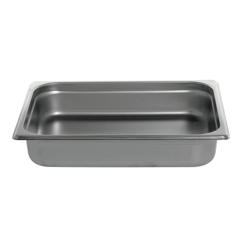 1/2 Size Steam Table Pan 22 Gauge Stainless Steel - 2 1/2"D by HUBERT – Stainless Steel, Model 24811
