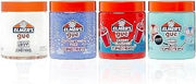Elmer's Gue Premade Slime, Variety Pack, Includes Clear Slime, Glow in the Dark Slime, Crunchy Slime, 4 Count