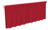 Imagination Station Curtains by Jonti-Craft – 18.5"W x 26"L (Pack of 1), Fabric, Red, Model 0723JC
