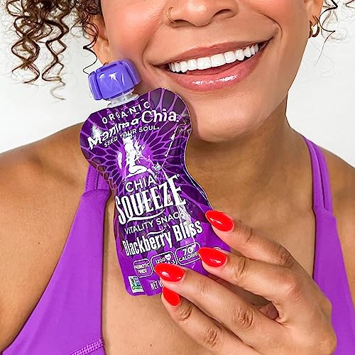 Mamma Chia Blackberry / 3.5 Ounce (Pack of 24) / Snack Fruit Snacks