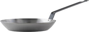 Winco 10 3/8" Carbon Steel Fry Pan French